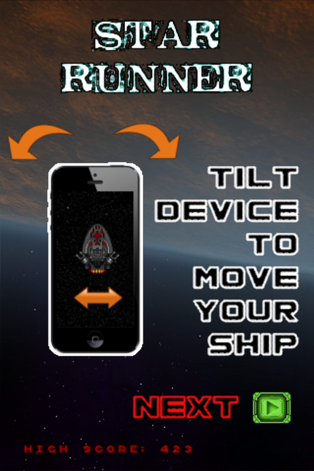 Screenshot Star Runner Screenshot Star Runner